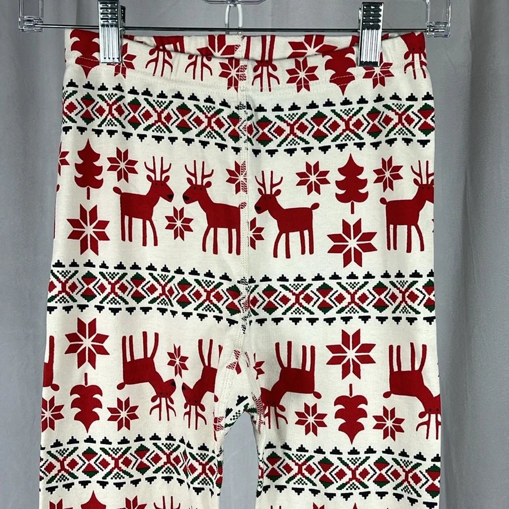 Hanna‎ Andersson Dear Deer Long John Pajama Set.